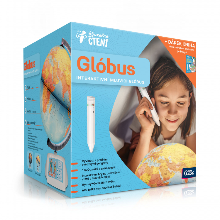 Albi Glóbus + dárek Evropa na talíři