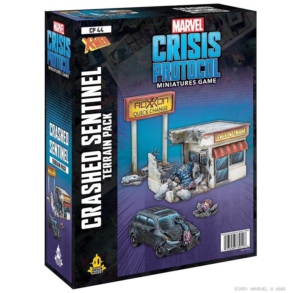 Atomic Mass Games Marvel Crisis Protocol: Crashed Sentinel Terrain Pack