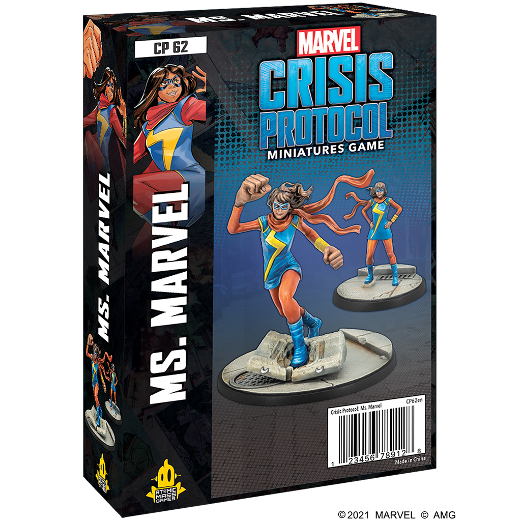 Atomic Mass Games Marvel Crisis Protocol: Ms. Marvel