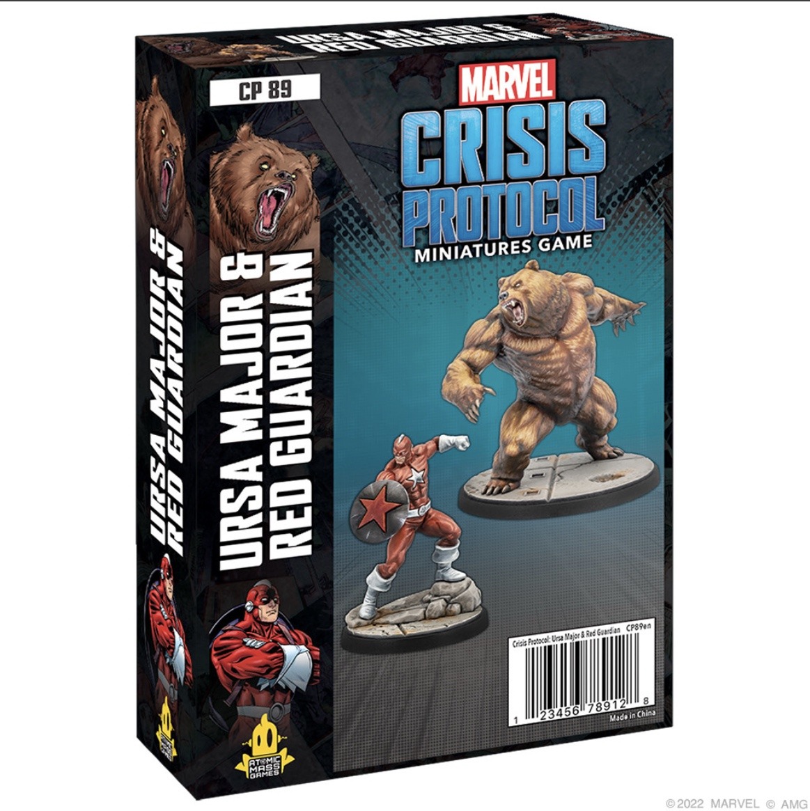 Atomic Mass Games Marvel Crisis Protocol - Ursa Major & Red Guardian