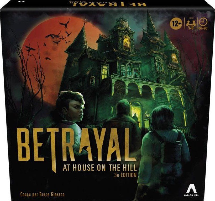 Avalon Hill Betrayal at the House on the Hill 3rd Edition