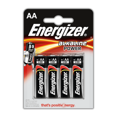Baterie Energizer Alkaline Power AA 4 pack