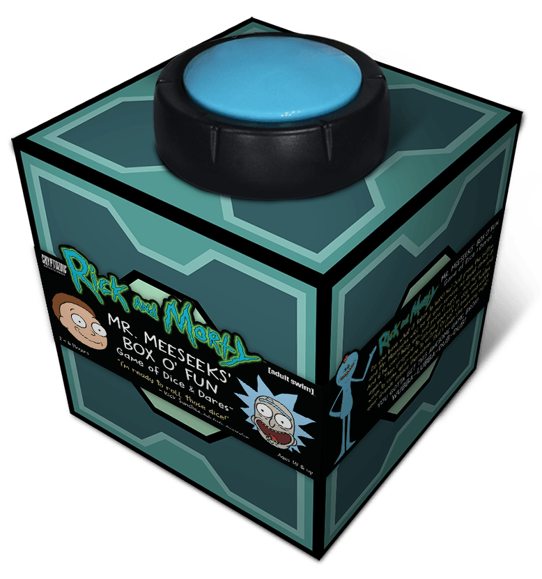 Cryptozoic Entertainment Mr. Meeseeks' Box O' Fun: The Rick and Morty Dice & Dares Game