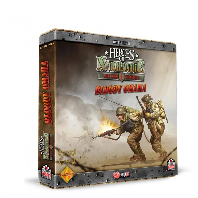 Devil Pig Games Heroes of Normandie: Big Red One Edition - Bloody Omaha Battle Pack - EN/FR