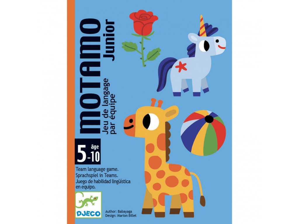 Djeco Motamo Junior - Karetní hra Jedním slovem