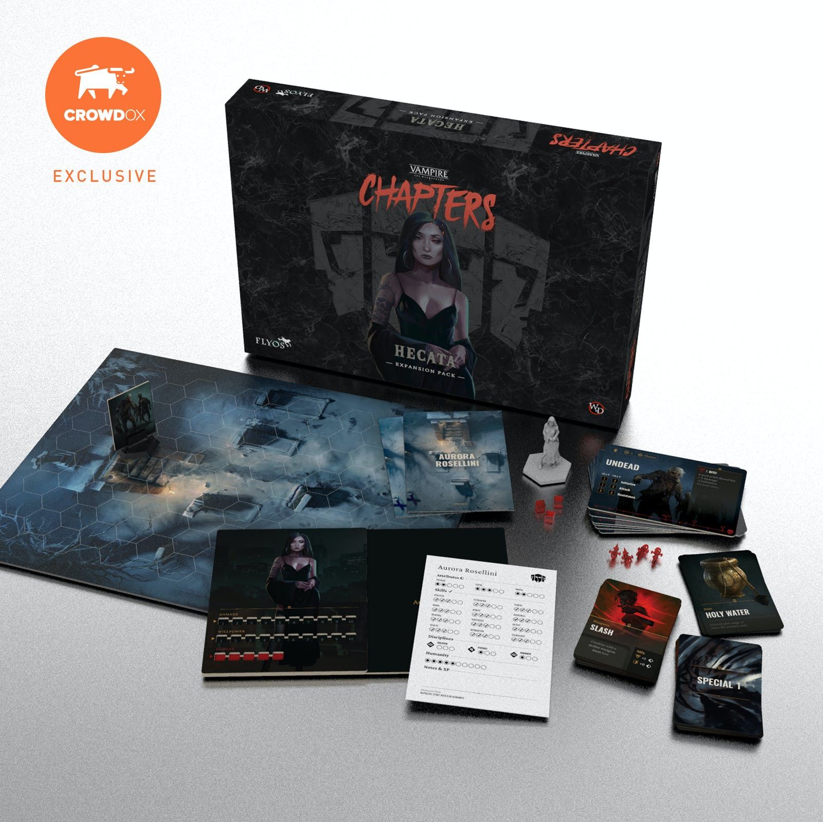 Flyos Games Vampire: The Masquerade – Chapters: Hecata Expansion