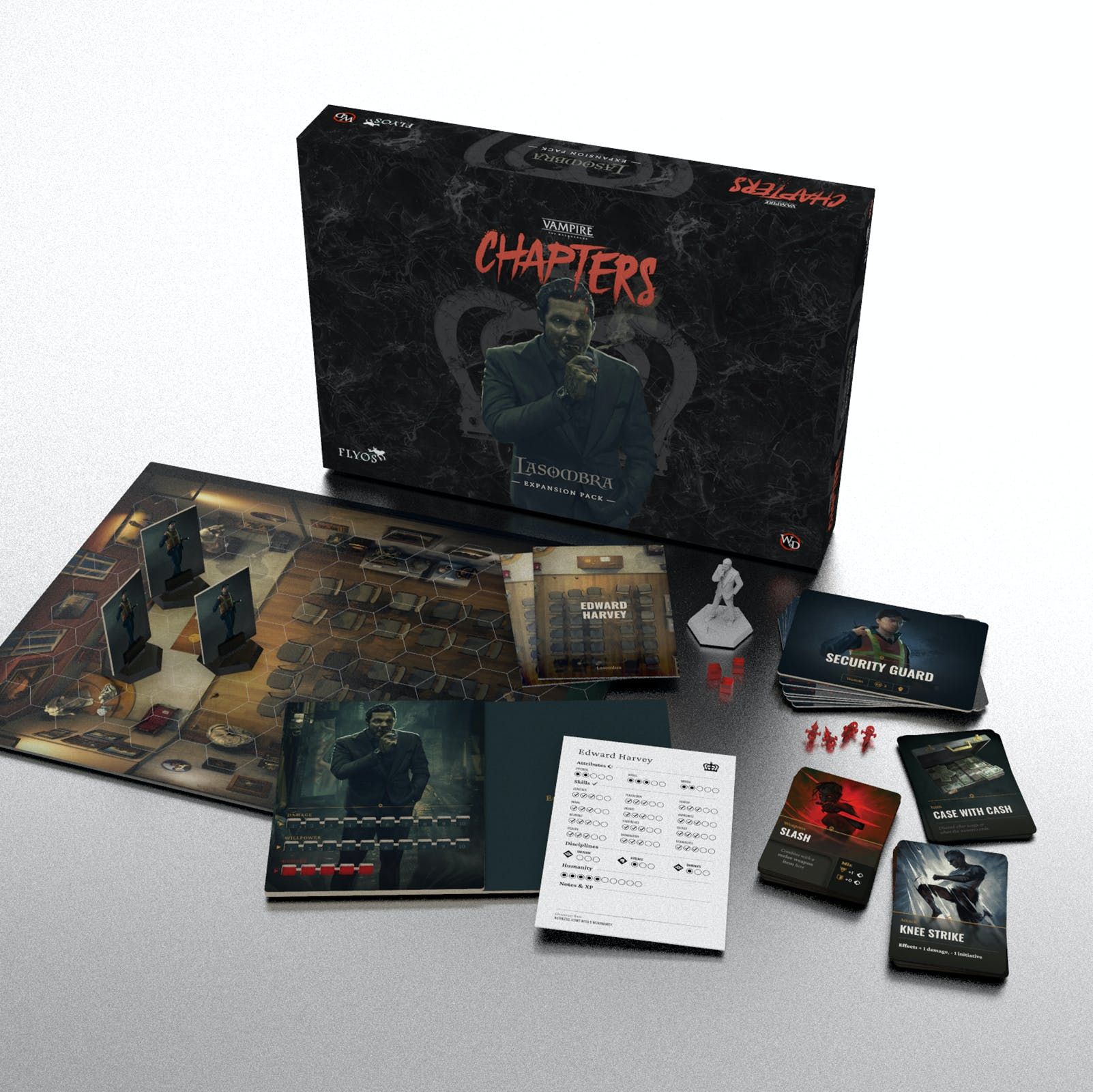 Flyos Games Vampire: The Masquerade – Chapters: Lasombra Expansion