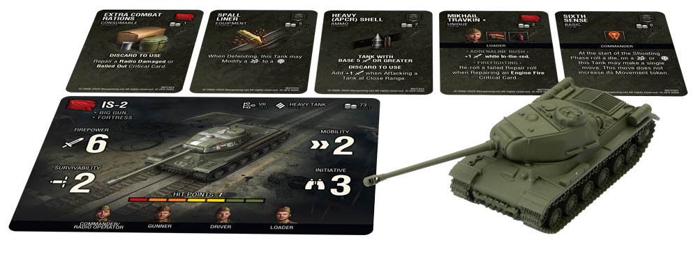 Gale Force Nine World of Tanks Expansion - Soviet (IS-2)