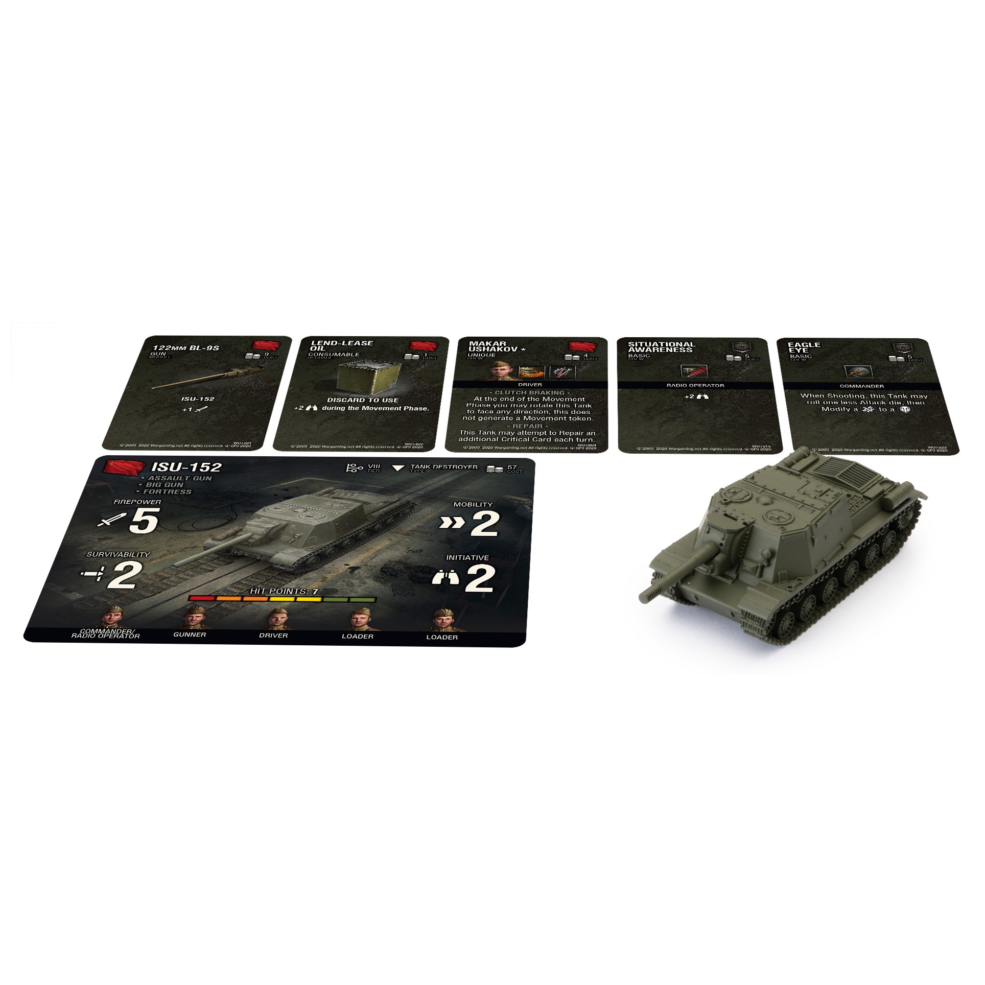 Gale Force Nine World of Tanks Expansion - Soviet (ISU-152)