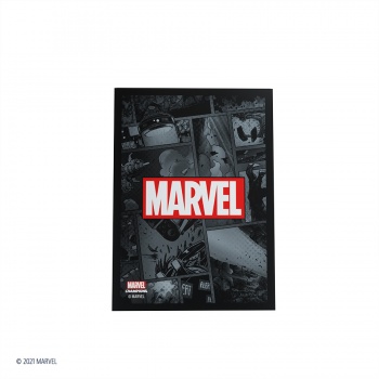 Gamegenic Marvel Champions Art Sleeves (50+1 Sleeves) - Obaly na Karty Barva: Černá