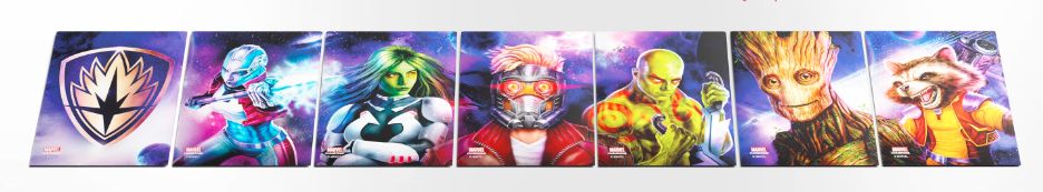 Gamegenic Marvel Champions Fine Art Sleeves (50+1 Sleeves) - Guardians of the Galaxy - Obaly na Karty Barva: Guardians of the Galaxy Logo