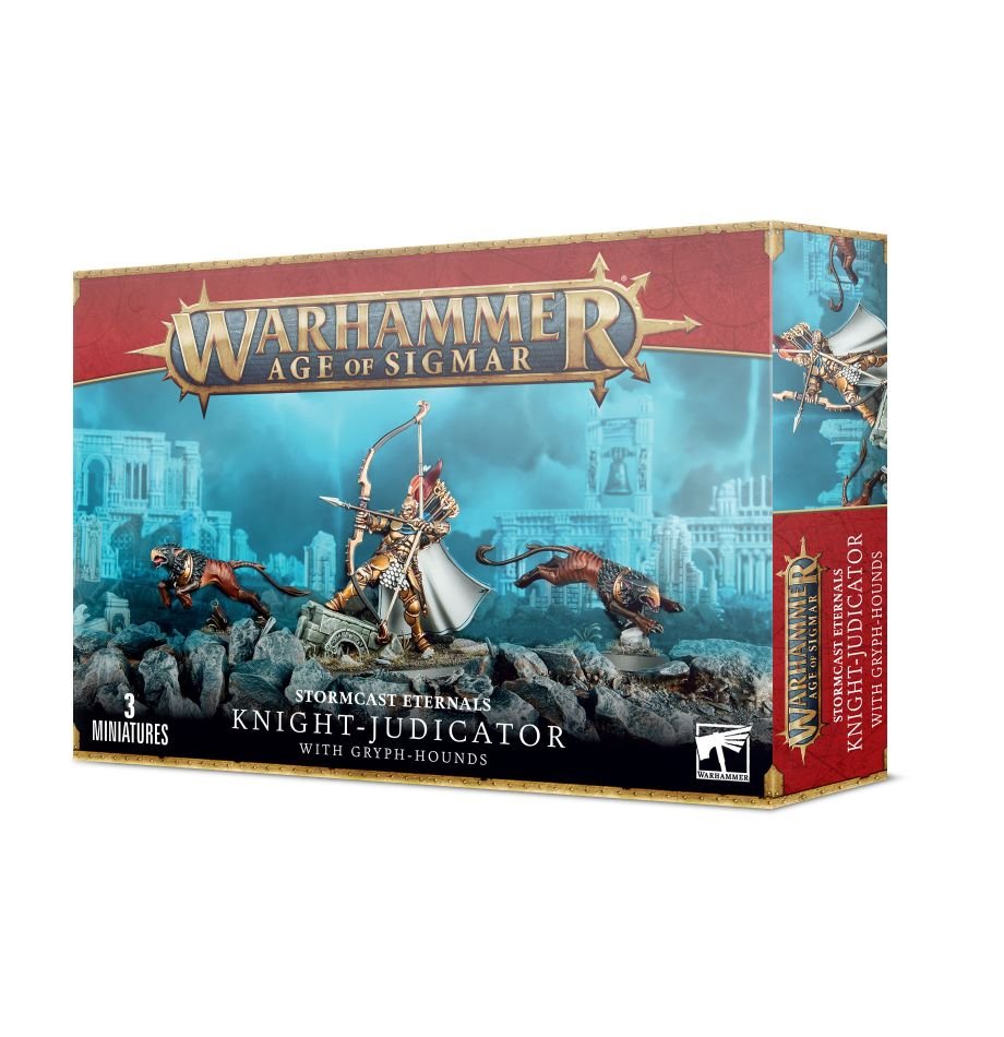 Games Workshop Age of Sigmar: Knight-Judicator with Gryph-hounds