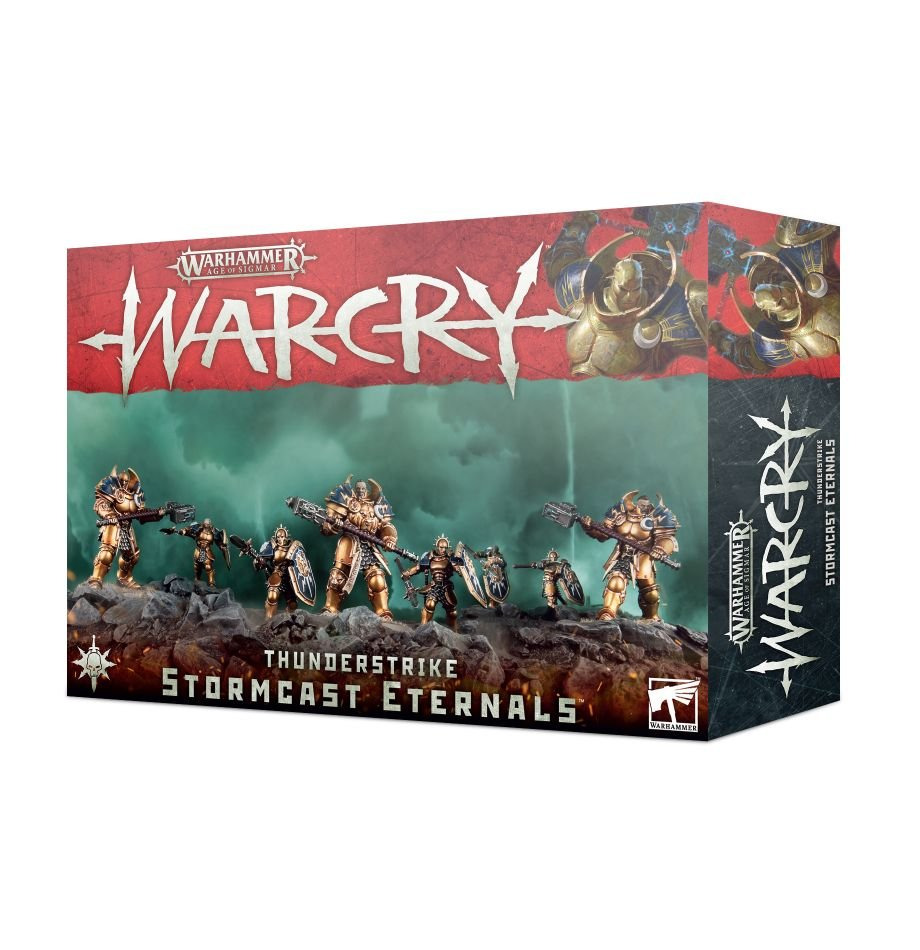 Games Workshop Age of Sigmar: Warcry - Thunderstrike Stormcast Eternals (8 figurek)