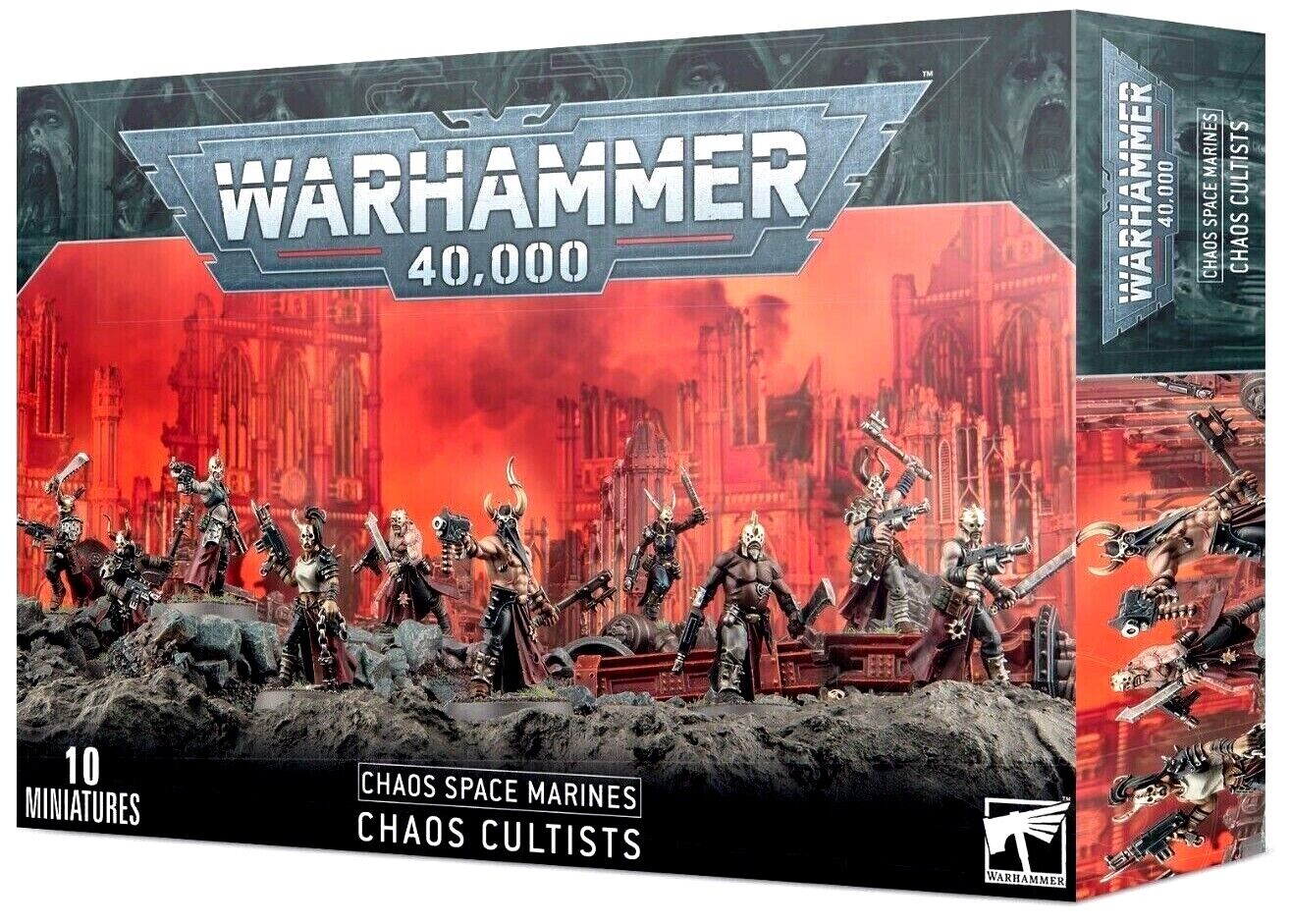 Games Workshop Chaos Space Marines Chaos Cultists (Warhammer 40