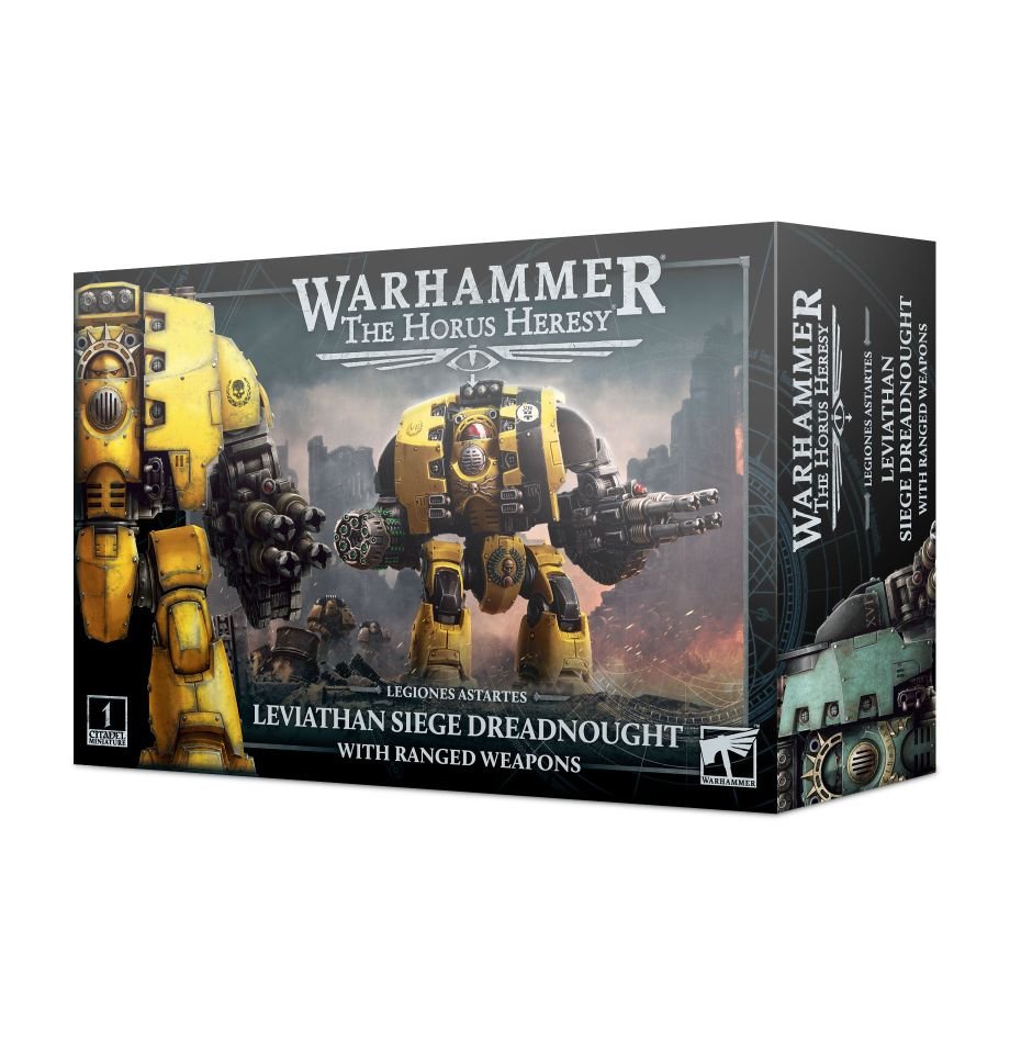 Games Workshop Warhammer: The Horus Heresy – Leviathan Siege Dreadnought with ranged weapons