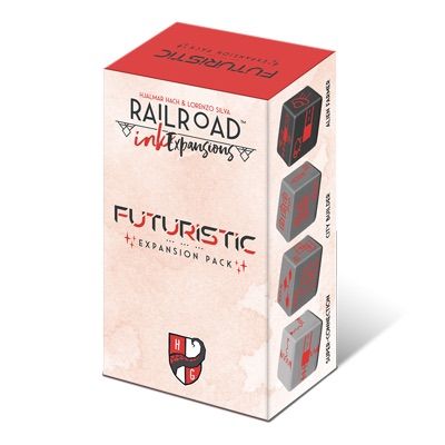 Horrible Guild Railroad Ink Challenge: Futuristic Expansion