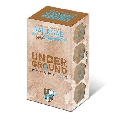 Horrible Guild Railroad Ink Challenge: Underground Expansion