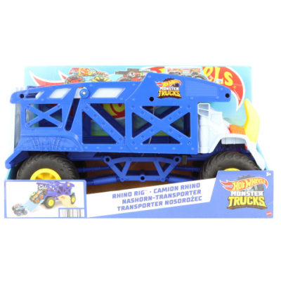 Hot Wheels monster trucks nosorožčí přeprava trucků