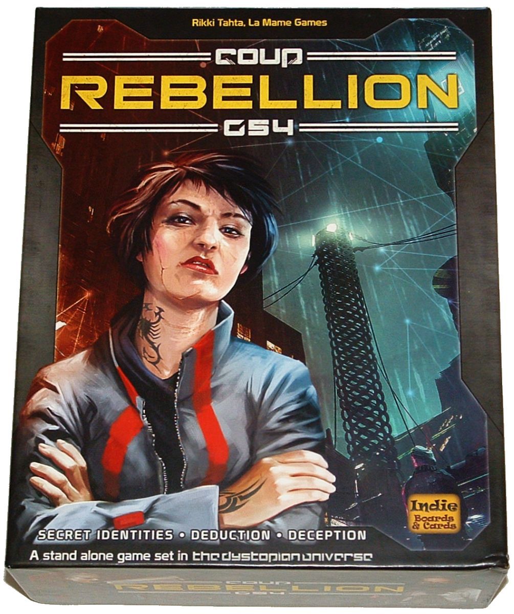 Indie Boards and Cards Coup: Rebellion G54