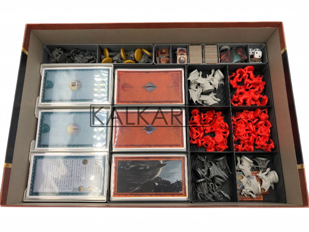 Kalkared Insert pro Válku o prsten Barevné kroužky: Ne (Insert for War of the Ring)
