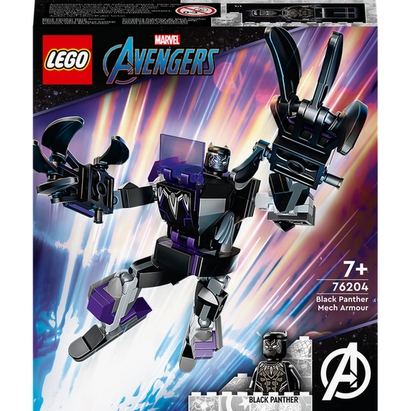 LEGO Black Pantherovo robotické brnění 76204