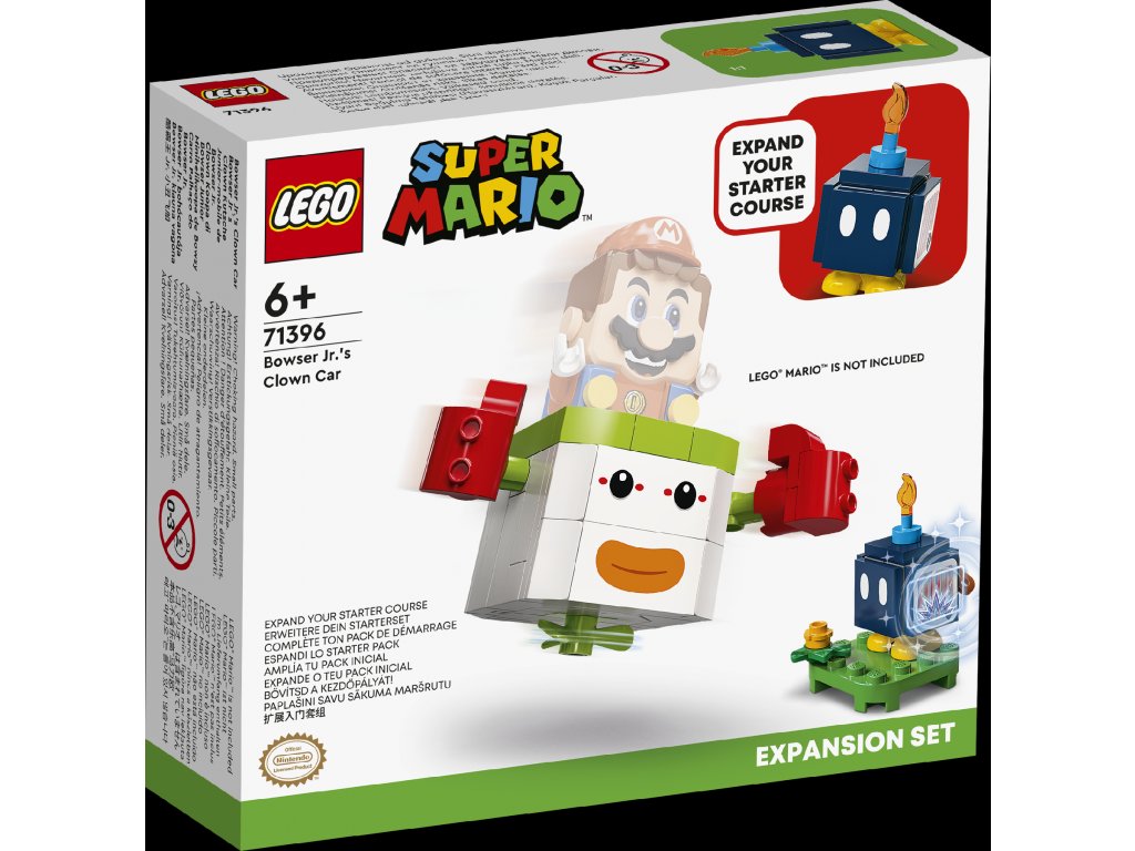 LEGO Bowser Jr. a Clown Car – rozšiřující set 71396