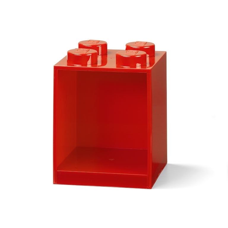 LEGO Home LEGO Brick 4 závěsná police Varianta: Police červená