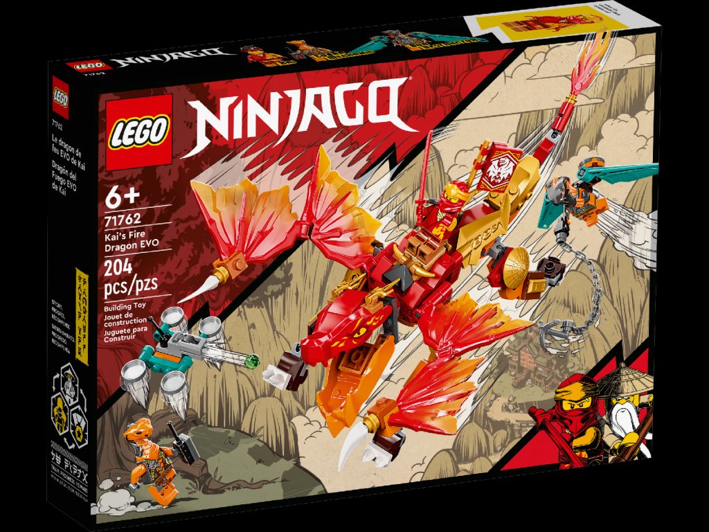 LEGO Kaiův ohnivý drak EVO 71762