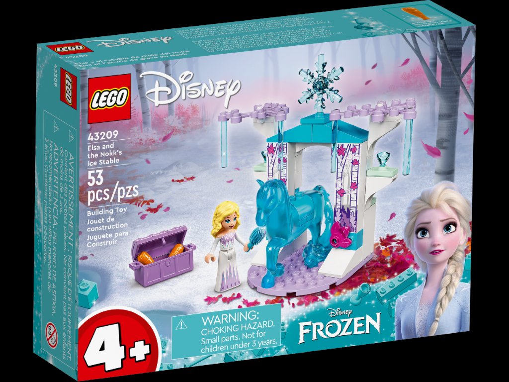 LEGO Ledová stáj Elsy a Nokka 43209