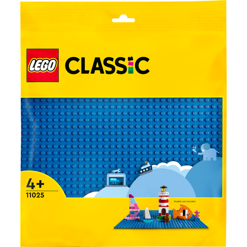 LEGO Modrá podložka na stavění 11025
