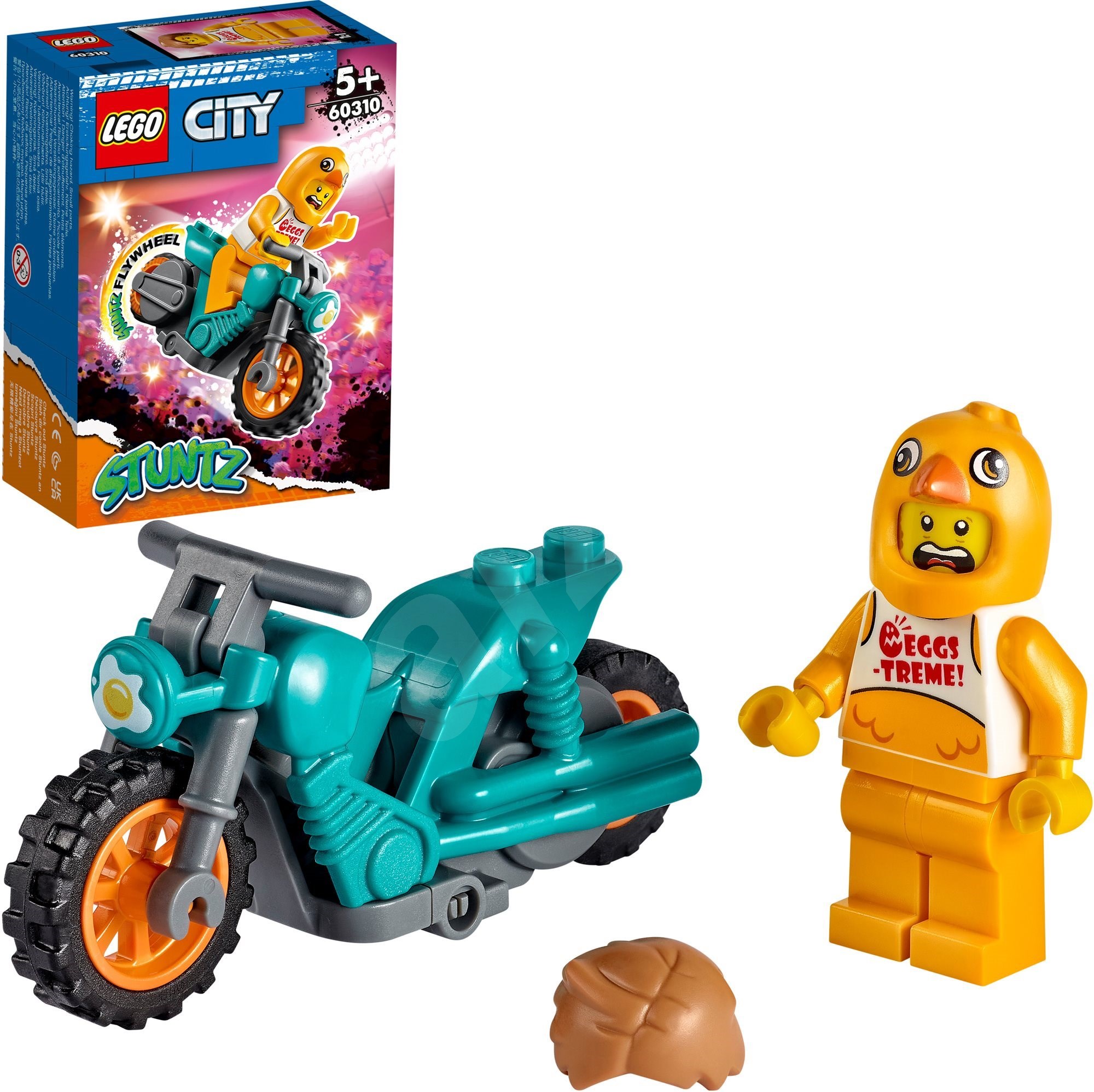 LEGO Motorka kaskadéra Kuřete 60310
