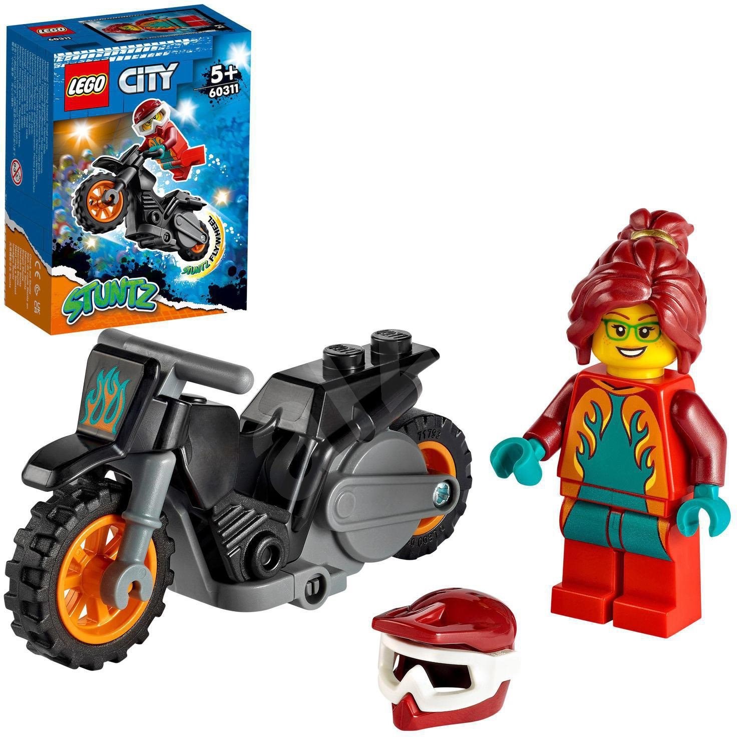 LEGO Ohnivá kaskadérská motorka 60311