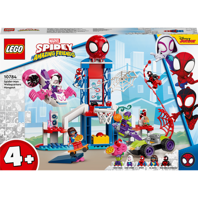 LEGO Spider-Man a pavoučí základna 10784