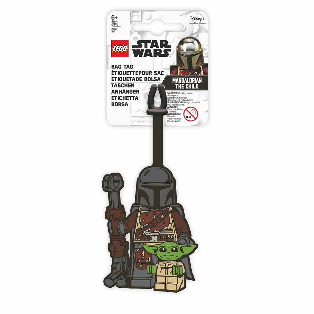 LEGO Star Wars Jmenovka na zavazadlo Varianta: Jmenovka Mandalorian a Baby Yoda