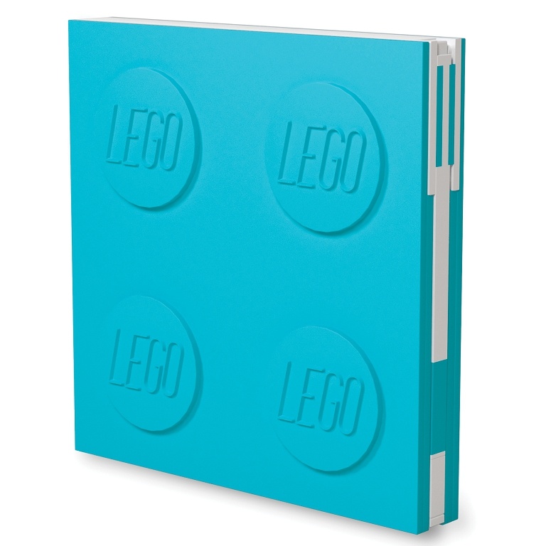 LEGO Stationery LEGO Zápisník s gelovým perem jako klipem Varianta: Zápisník azurový