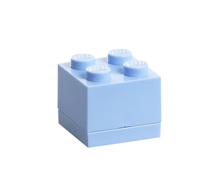 LEGO Storage LEGO Mini Box 46 x 46 x 43 Varianta: Box světle modrá (Mini-Box 4011)