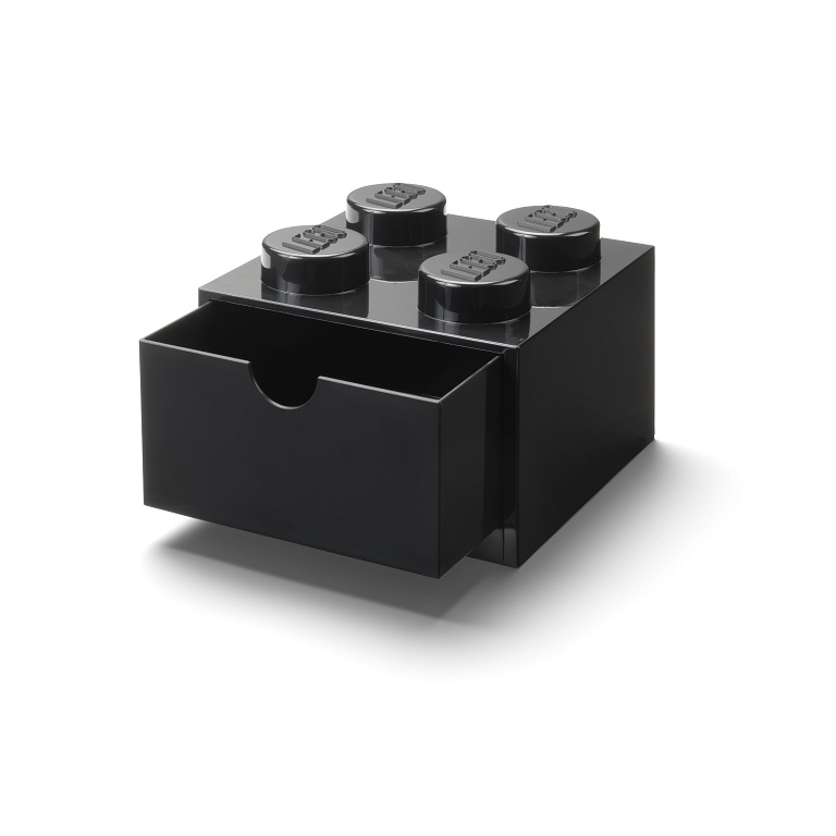 LEGO Storage LEGO stolní box 4 se zásuvkou Varianta: Box černý (4 Knob 4020)