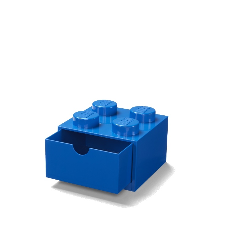 LEGO Storage LEGO stolní box 4 se zásuvkou Varianta: Box modrý (4 Knob 4020)