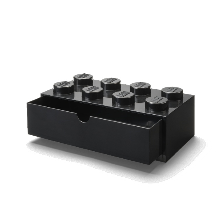 LEGO Storage LEGO stolní box 8 se zásuvkou Varianta: Box černý (8 Knobs 4021)