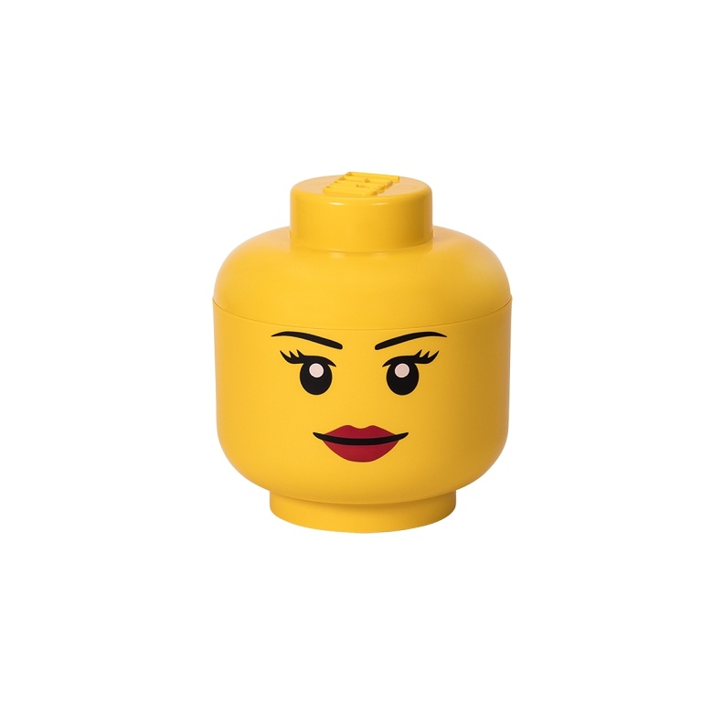 LEGO Storage LEGO úložná hlava (velikost L) - dívka