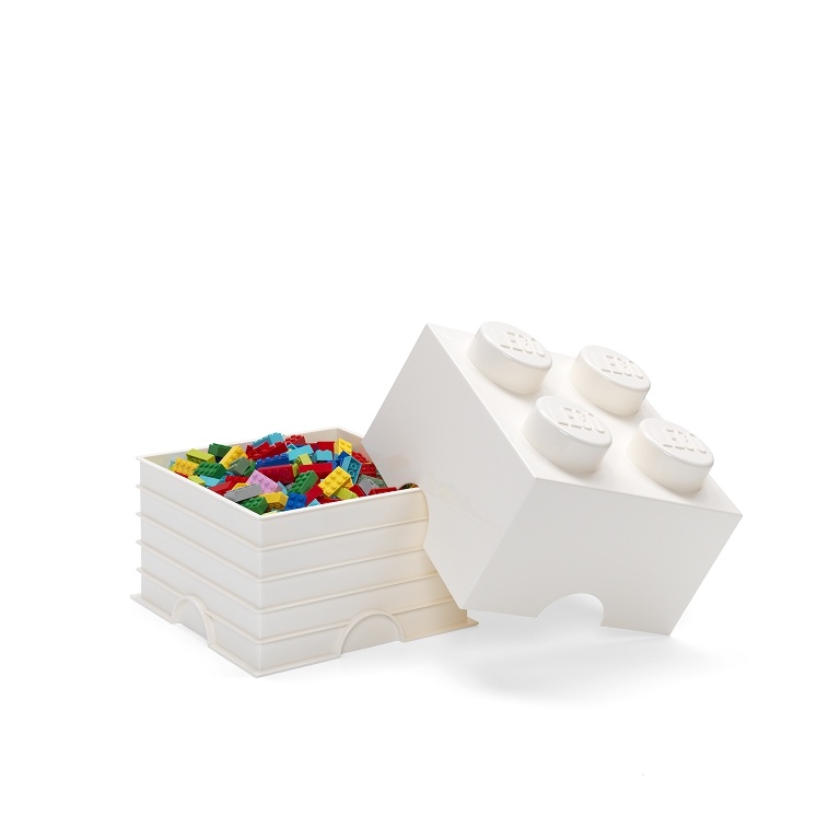 LEGO Storage LEGO úložný box 4 Varianta: Box bílý (4 Knobs 4003)