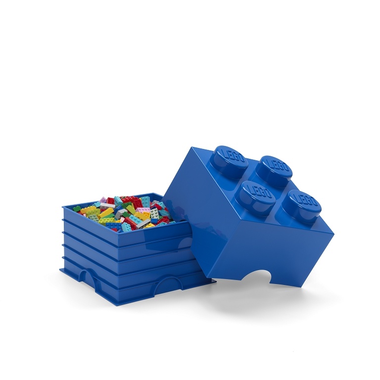LEGO Storage LEGO úložný box 4 Varianta: Box modrý (4 Knobs 4003)