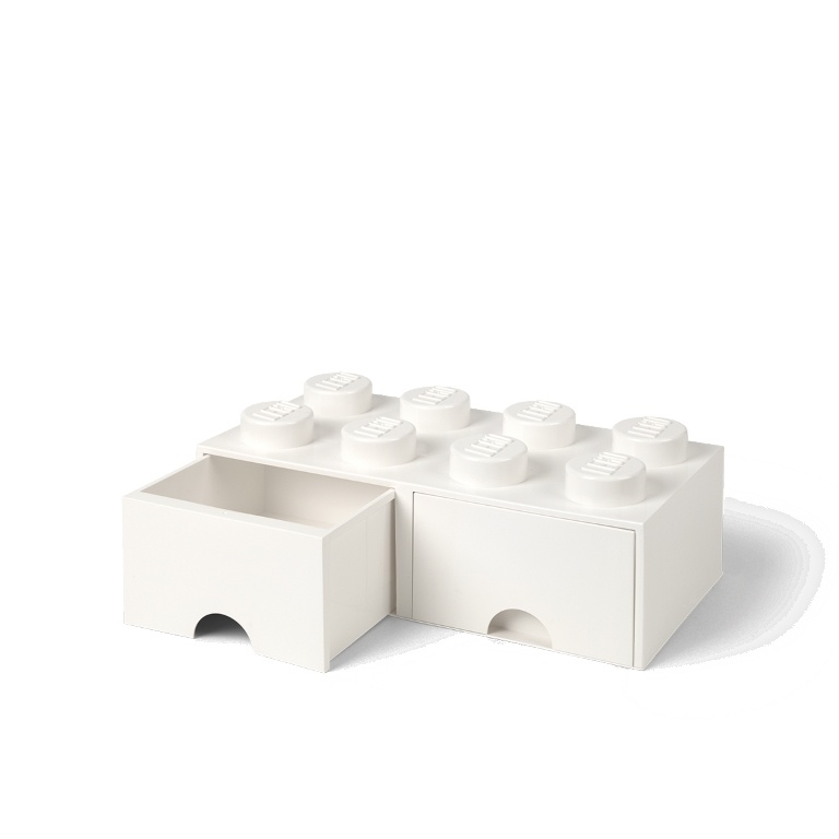 LEGO Storage LEGO úložný box 8 s šuplíky Varianta: Box bílý