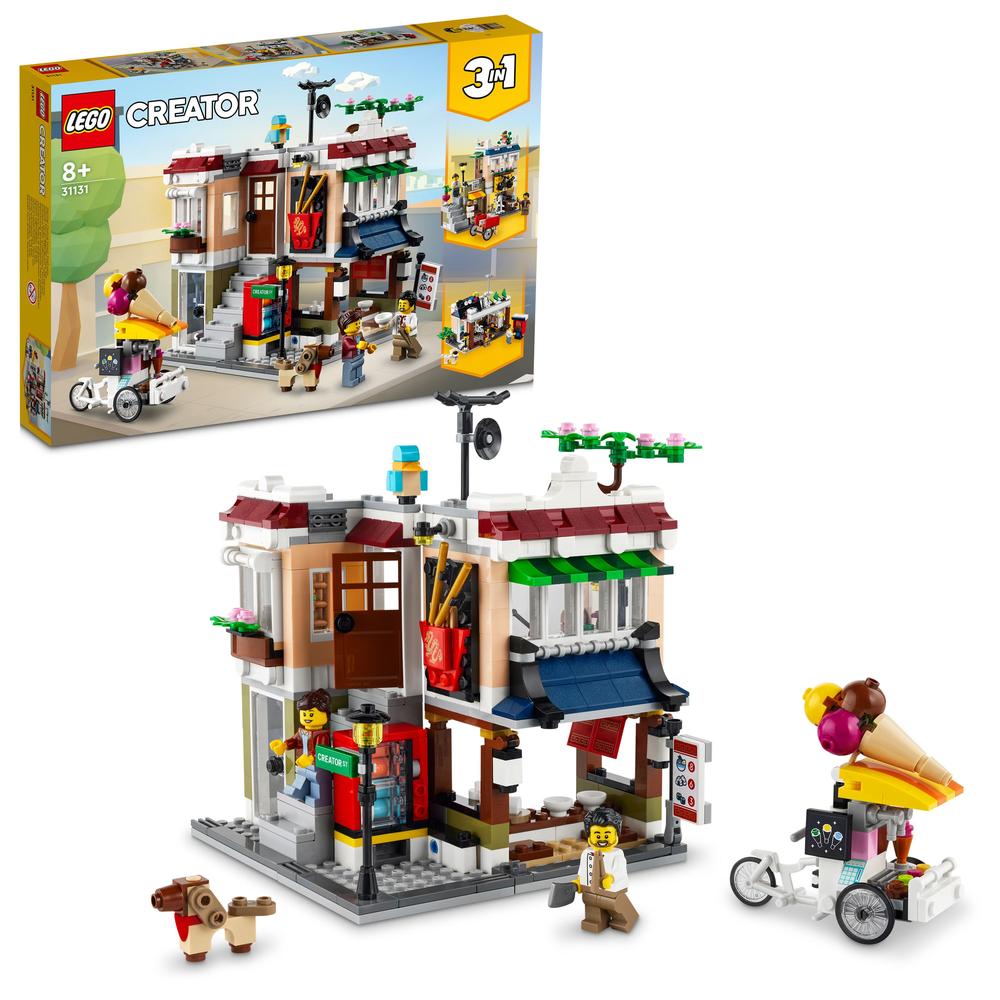 LEGO® Creator 3 v 1 31131 Bistro s nudlemi v centru města