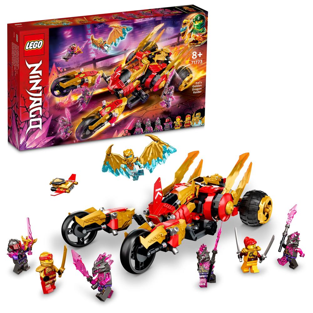 LEGO® Kaiova zlatá dračí čtyřkolka 71773
