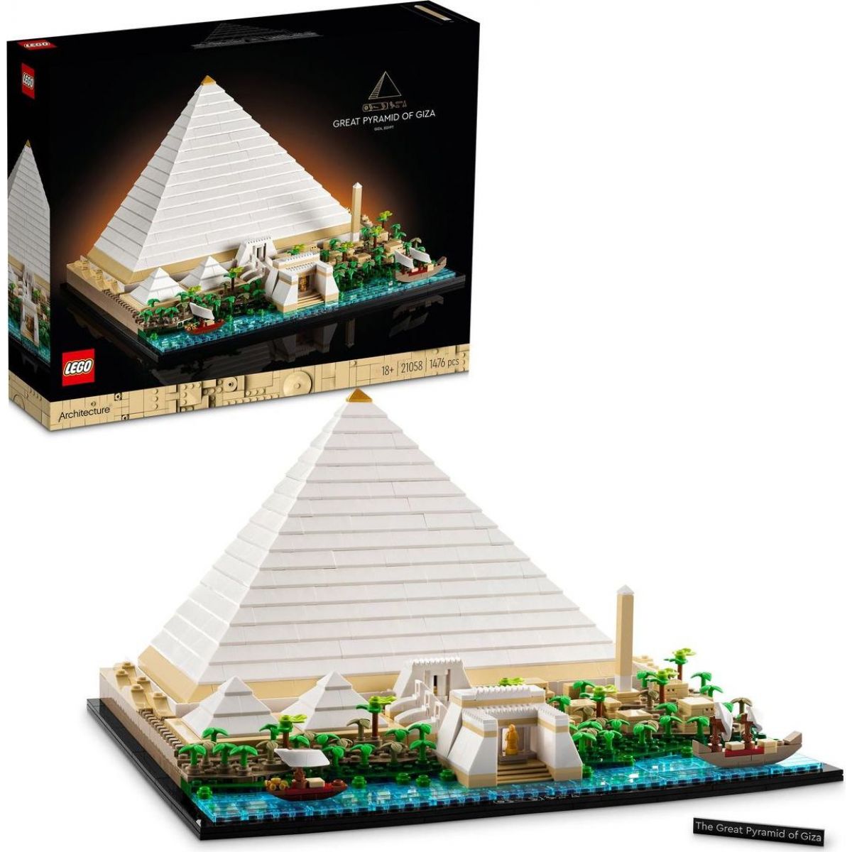LEGO® Velká pyramida v Gíze 21058