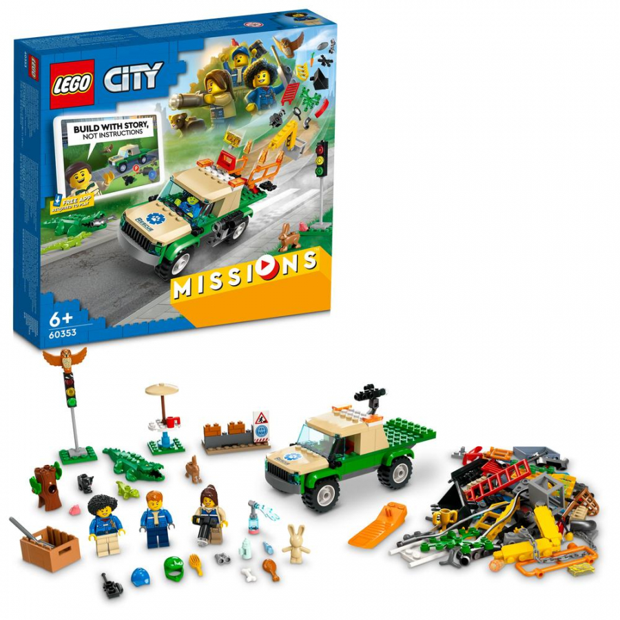 LEGO® Záchranné mise v divočině 60353