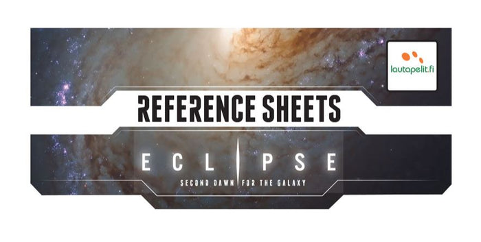 Lautapelit.fi Eclipse: Second Dawn - Reference sheets