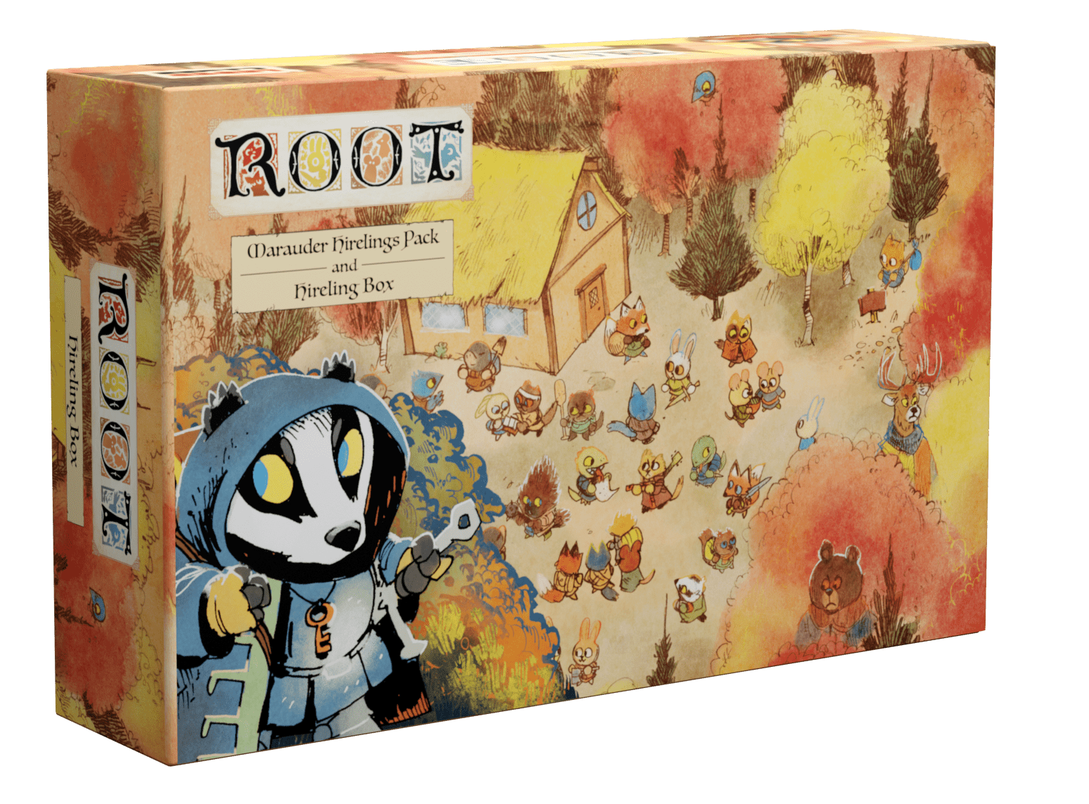 Leder Games Root: Marauder Hirelings Pack & Hireling Box