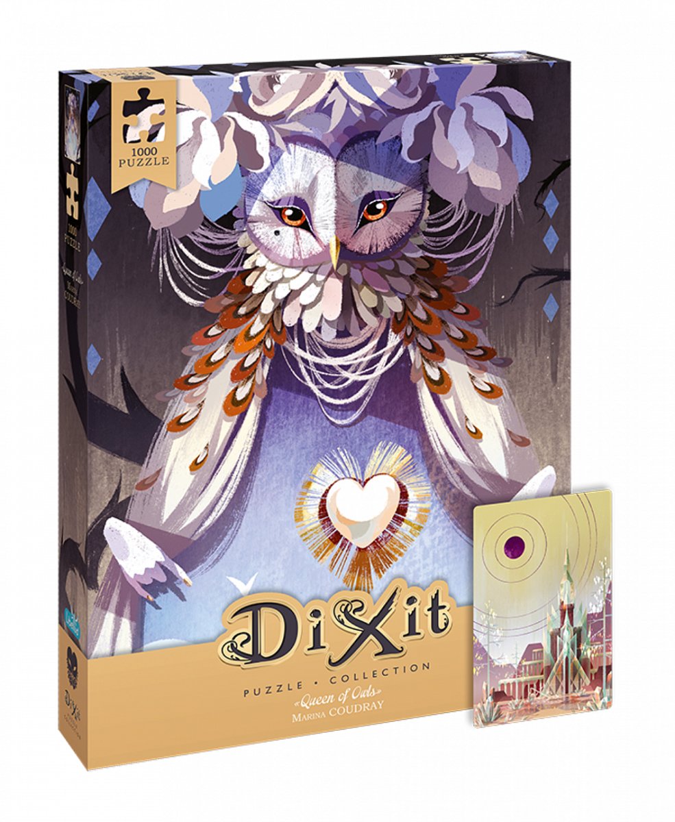 Libellud Dixit puzzle 1000 - Queen of Owls (Dixit puzzle 1000 - Soví královna)
